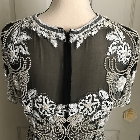 Vintage Beaded Blouse - Picture 2 of 11